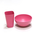 Wholesale Natural Eco-friendly Plastic Bamboo Fiber Melamine Salad Bowl